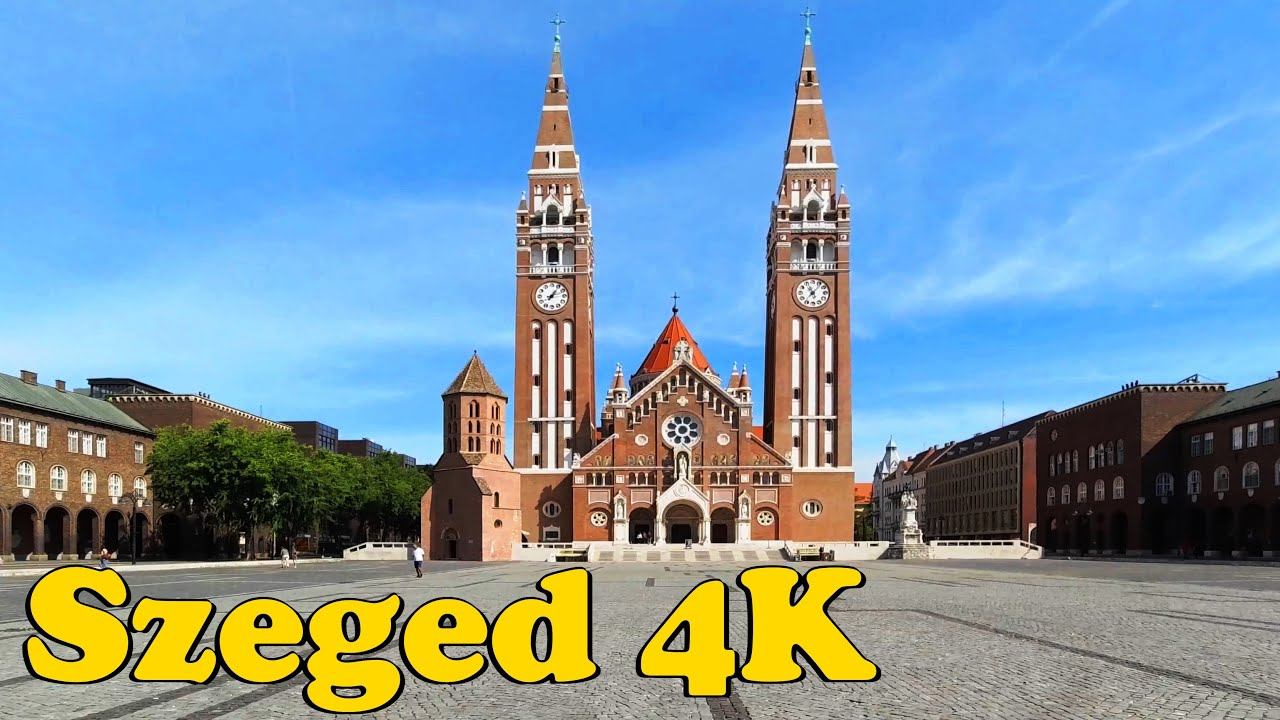 Szeged Hungary Walking Tour [4K]