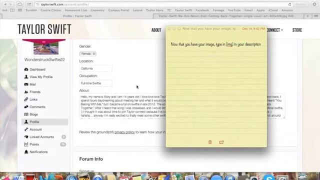 How To Add a Picture/GIF To Your Taylor Connect Profile смотреть онлайн