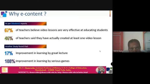 E-content Preparation through ppt/Dr.C.Thanavathi смотреть онлайн