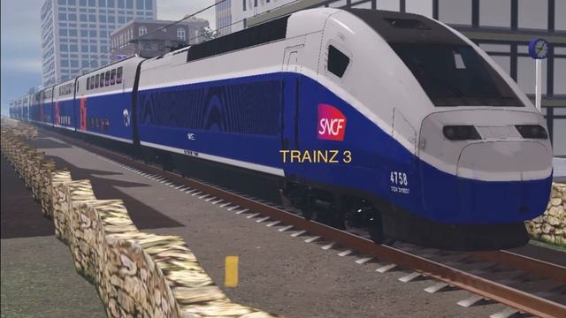 Cam back old TGV in trainz 3 смотреть онлайн