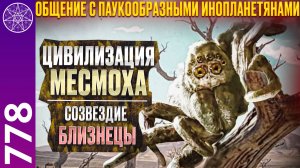 #778 Цивилизация Месмоха. Созвездие Близнецы. Общение с паукообразными инопланетянами