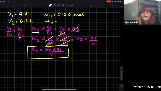 AVOGADRO'S :LAW - Finding moles or volume смотреть онлайн