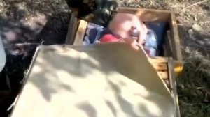 Обработка пчёл Бивароолом от клеща Варроа!