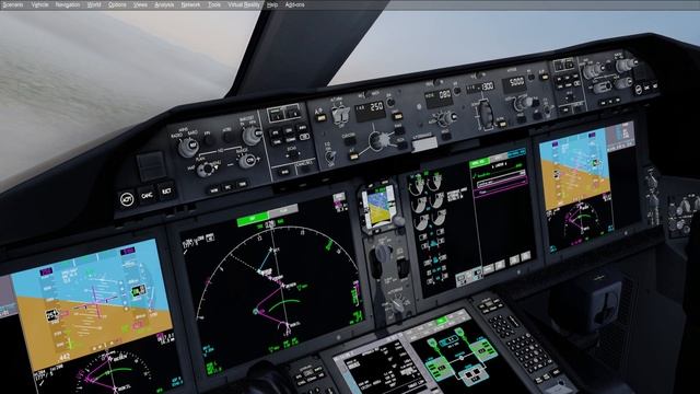 Munich EDDM approach foggy landing P3D4 Condor 787 IVAO смотреть онлайн