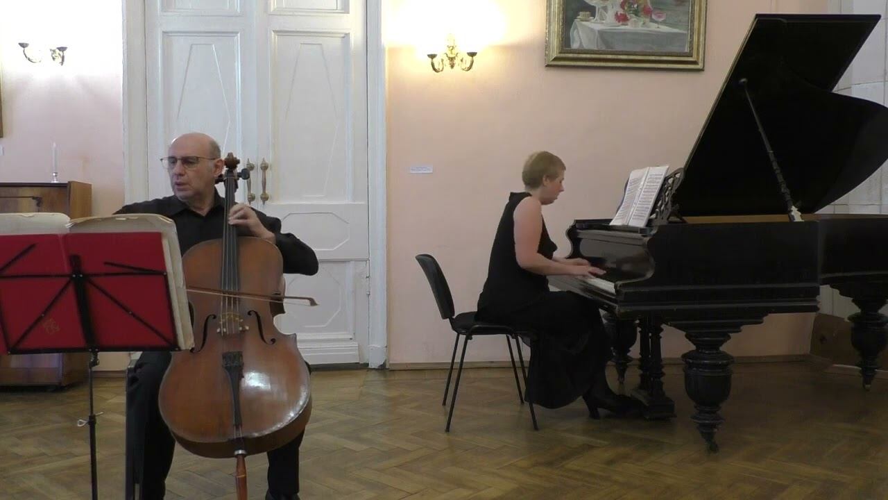 С. Рахманинов, соната для виолончели и ф-но, ор. 19 часть 3 смотреть онлайн