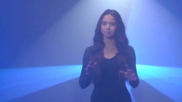 Kamila Valieva / Камила Валиева: A morse code message for the audience