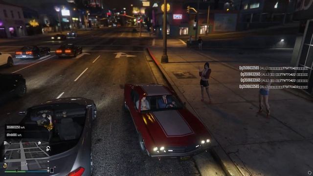 When you try to pickup your fav Hooker in GTA Online but there are too many. смотреть онлайн