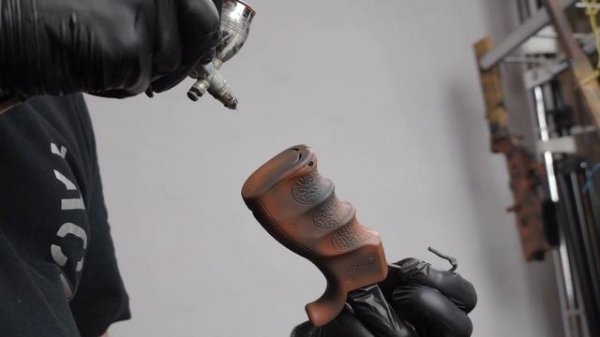 Покраска АР-15 в камуфляж Kryptek Inferno @TacticArt