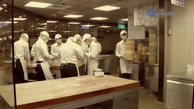 Din Tai Fung Taiwan Taipei ROC 中華民國 dim sum restaurant Michelin star. смотреть онлайн