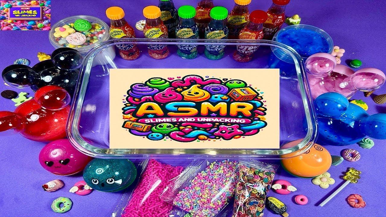 Big Mix Slime Mix Mixing Store Bought Slime
