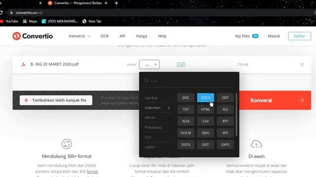 TIDAK SAMPAI 3 MENIT!! CARA MENGUBAH FILE PDF KE WORD DAN SEBALIKNYA TANPA APLIKASI