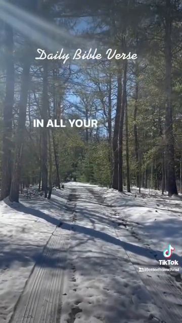 Trust in HIM! Proverbs 3:5-6 Daily Bible Verse #letterfromchrist #dailybibleverse смотреть онлайн