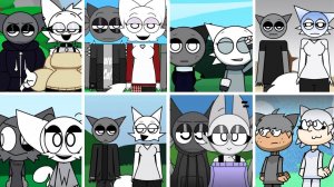 Incredibox - Sprunki, но ТОЛЬКО ВЕНДА и ГРЕЙ во ВСЕХ человеческих изданиях | Incredibox Sprunki