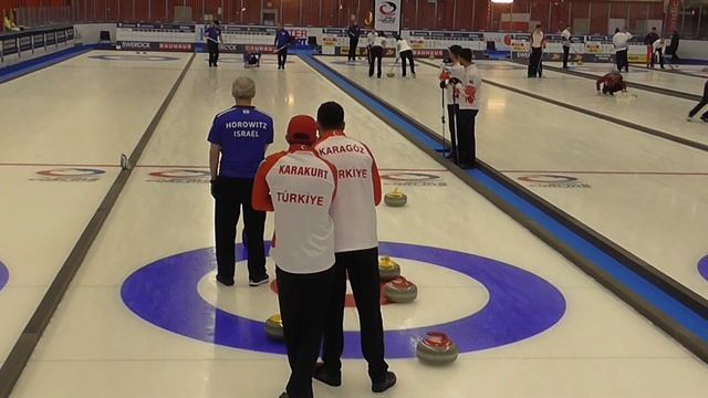 israel curling TV Le Gruyère AOP European Curling Championships 2019 B-Division ISRAEL&TUR 1 смотреть онлайн