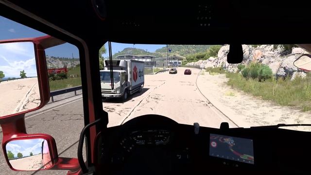 ETS2 West Balkans DLC Podgorica to Mostar - Dutch Style DAF XG+ Open Pipe Euro Truck Sim 2 Gameplay смотреть онлайн