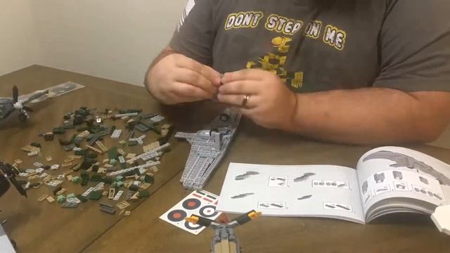 Brickmania Hurricane Mk.1 Lego Speed Build смотреть онлайн