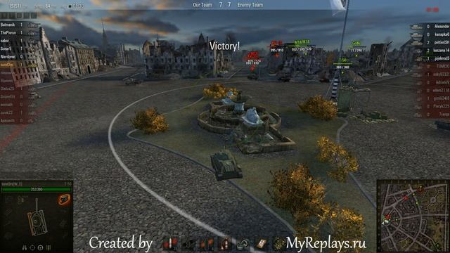 WOT: Ruinberg - T-50 смотреть онлайн