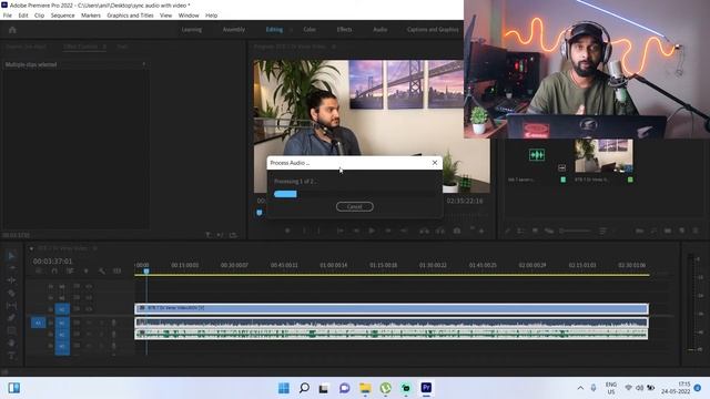 How To Sync Audio With Video | Premiere Pro 2022
