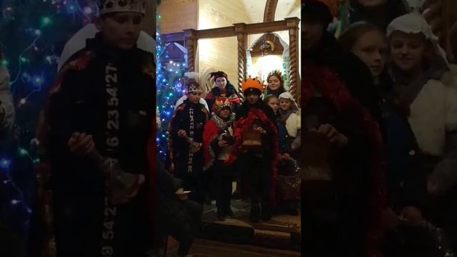 вертеп пластунів Мелітополя в церкві св. Анни смотреть онлайн