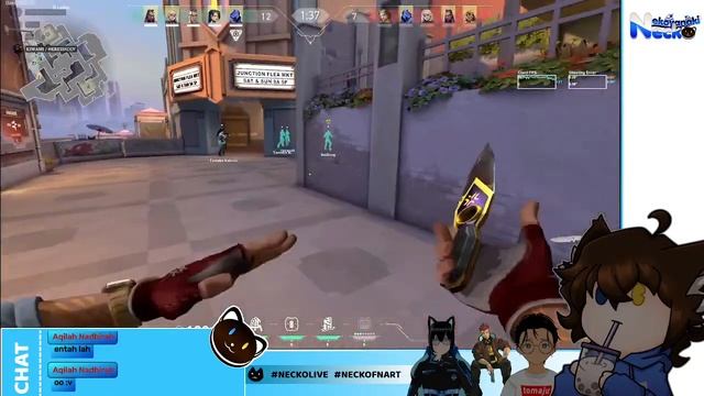 【LIVE】Push Rank Valorant Time #neckolive смотреть онлайн