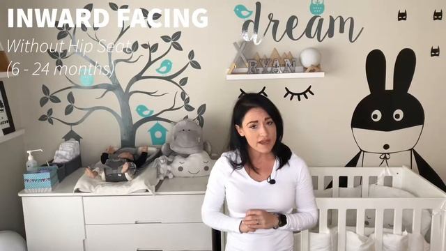 How to Hipporoo®: 4. Back/Inward Facing without Hip Seat (6 - 24 months) смотреть онлайн