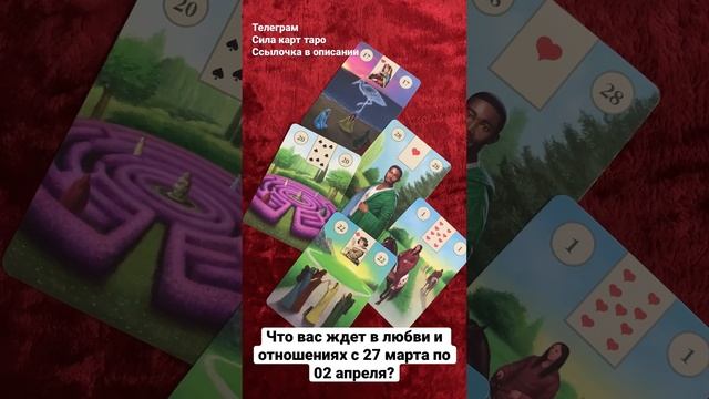 Что вас ждет в любви и отношениях с 27 марта по. 02 июля? #гаданиеонлайн #tarot #tarotcard смотреть онлайн