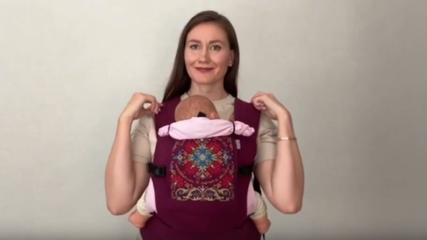 Классический эргорюкзак (эргономичный рюкзак)