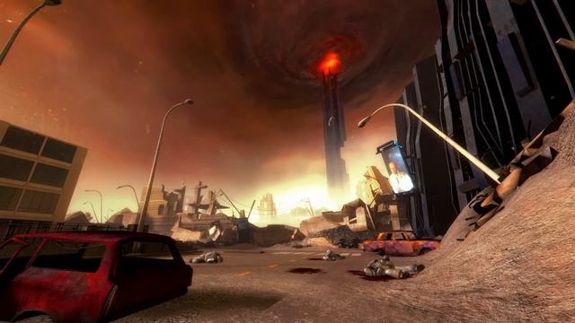 Half-life 2: Episode One - Menu background. Chapter 4: "Urban Flight" смотреть онлайн