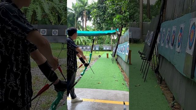 Test Take Down Recurve Bow SANLIDA X9 LIMBS X8 36LB with 6.2mm arrow смотреть онлайн