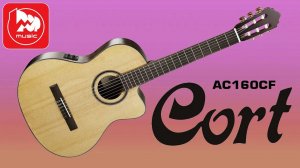 Классическая гитара Cort AC160CF (с подключением)