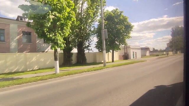 Слуцк|Поездка на автобусе МАЗ 103.062 с госномером АЕ 6921-5 по маршруту №5(12.05.2024) смотреть онлайн
