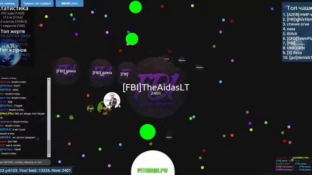 Agar.io чашка петри#2 Тимеры повсюду! смотреть онлайн