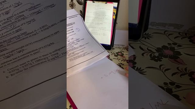 تكملة شرح مسائل كيمياء نظري ( موضوع وحدات ال ppm ) تحليلات مرضية مرحلة اولى смотреть онлайн