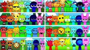 Incredibox - Sprunki, но RAINBOW во ВСЕХ разных модах | Incredibox Sprunki