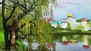 Весна в живописи художника Екатерины Чичёновой