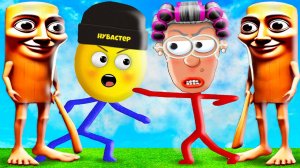 КТО ПОБЕДИТ В БАШНЕ ТУНГ ТУНГ ТУНГ в ROBLOX! Нубастер роблокс мультик