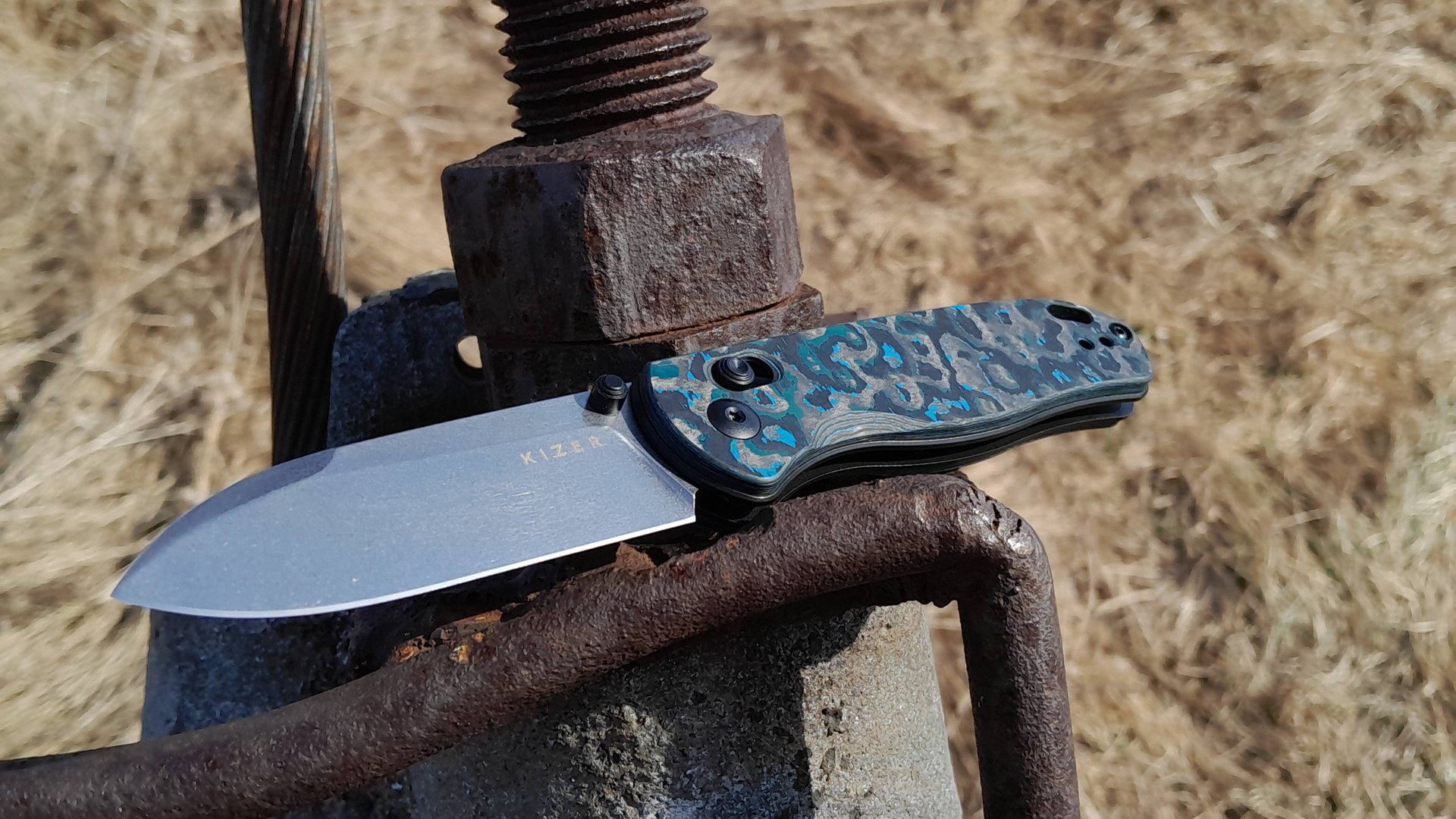 Складной нож Kizer Drop Bear Elmax Ki3619A2