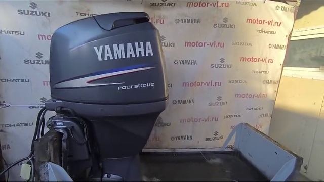 Запуск двигателя Yamaha F95