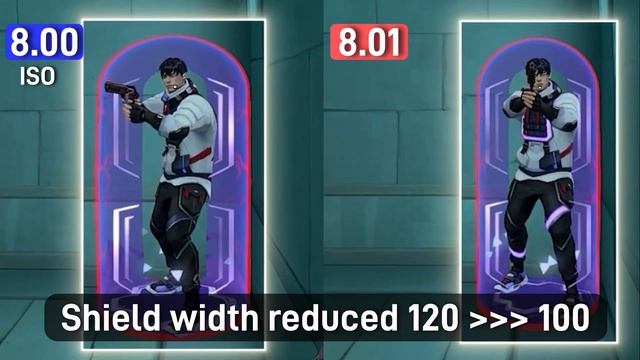 Valorant *Patch 8.01* Skye Massive Nerf  ,Iso Buff And  Breeze Changes