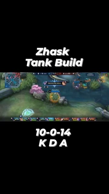 Zhask Tank Build! 10-0-14 KDA #mobilelegend #mlbb #shortvideo #mlbbhighlights #zhask смотреть онлайн