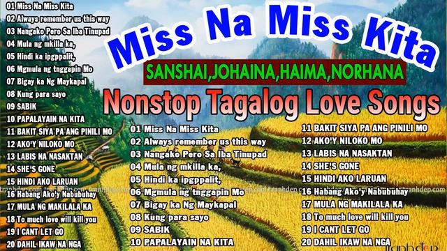 JOHAINA SONG PLAYLIST 2023 🎀🎀Sanshai,Johaina,Haima,Norhana 🎀 bets Tagalog Love Songs Million Views смотреть онлайн