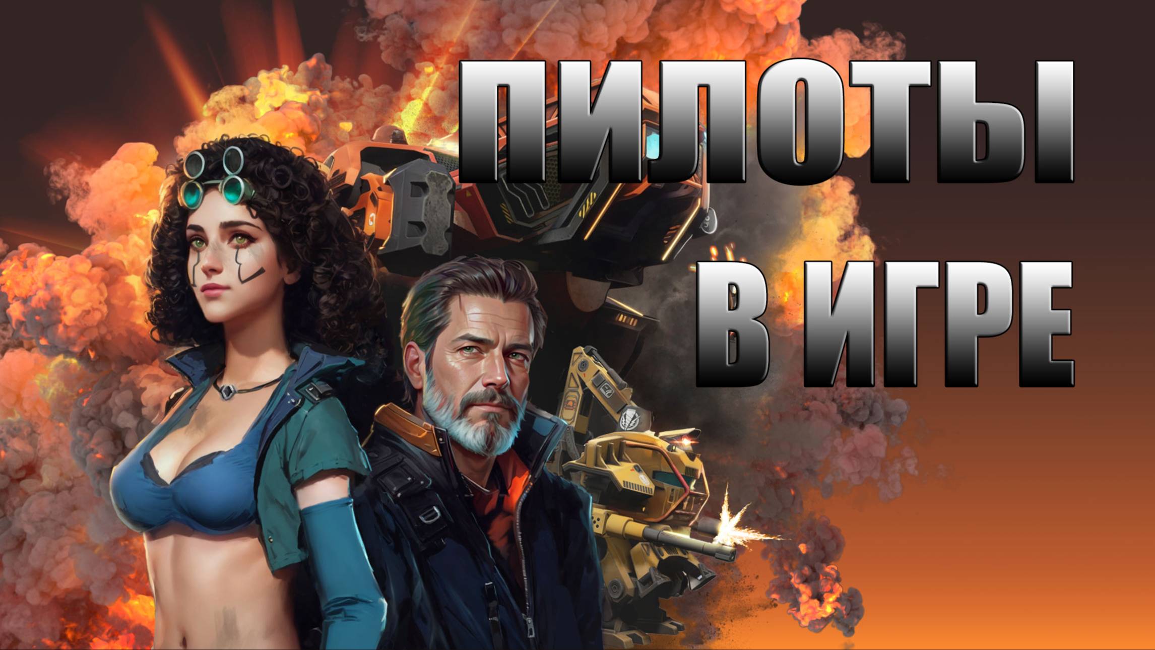 Mech Vs Aliens - пару слов ПРО ПИЛОТОВ в игре!