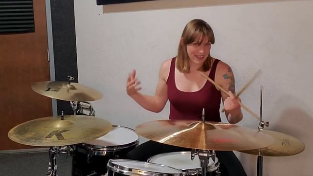 Mindee's Mini Drum Lessons- #43 Fill Focused On Sticking Pattern