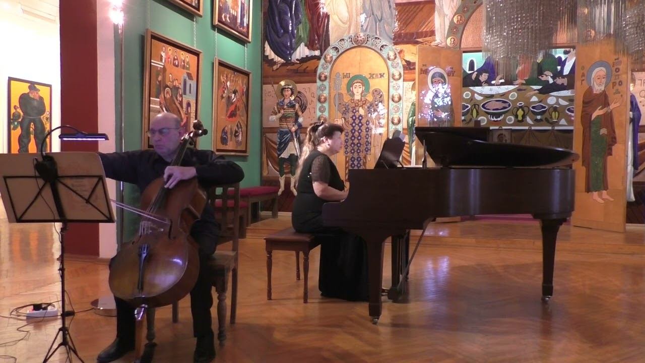 И.Геништа.Ноктюрн №2 для виолончели и фортепиано. смотреть онлайн