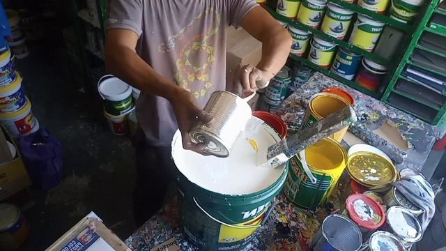 [color matching] paano magtimpla Ng dirty white na kulay || how to mix dirty white? смотреть онлайн