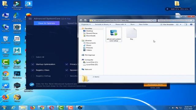 Advanced Systemcare 12 4 Pro License Key 2019 смотреть онлайн