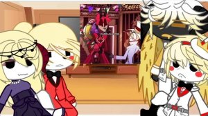 hazbin hotel react to future -Charlie -Lucifer -Adam -Lilith ⚠SPOILERS ALLERT⚠ original