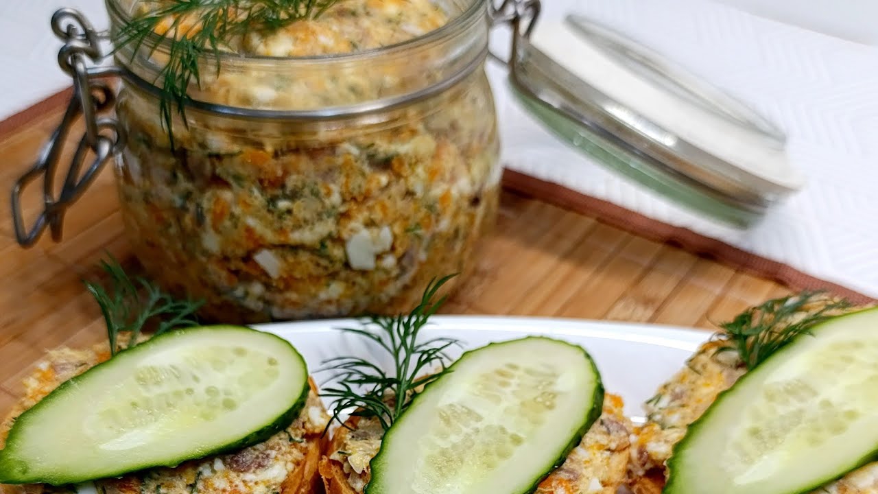 Намазка на хлеб из сельди и бутерброды с ней. Самая популярная. На завтрак, перекус, праздник.