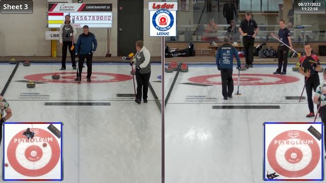 Jacob Libbus vs. Warren Cross - Draw 3 - Sheet 3 - Curling Stadium Alberta Curling Series смотреть онлайн