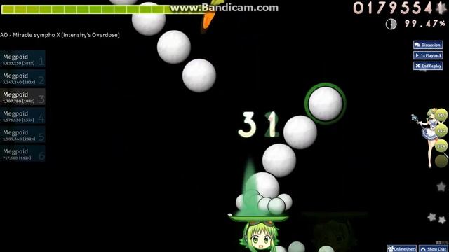 Osu! Catch the Beat(CTB) :USAO - Miracle 5ympho X[Intensity's Overdose] смотреть онлайн
